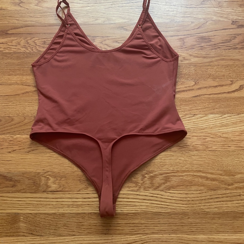 Intimately Free People brown bodysuit Lg - Picture 2 of 6
